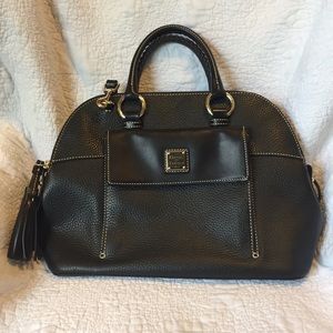 Dooney & Bourke Pebble Leather Satchel